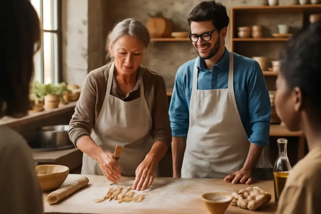 Partecipa a laboratori di cucina tipici: il sapere artigianale che nutre la mente oltre il palato