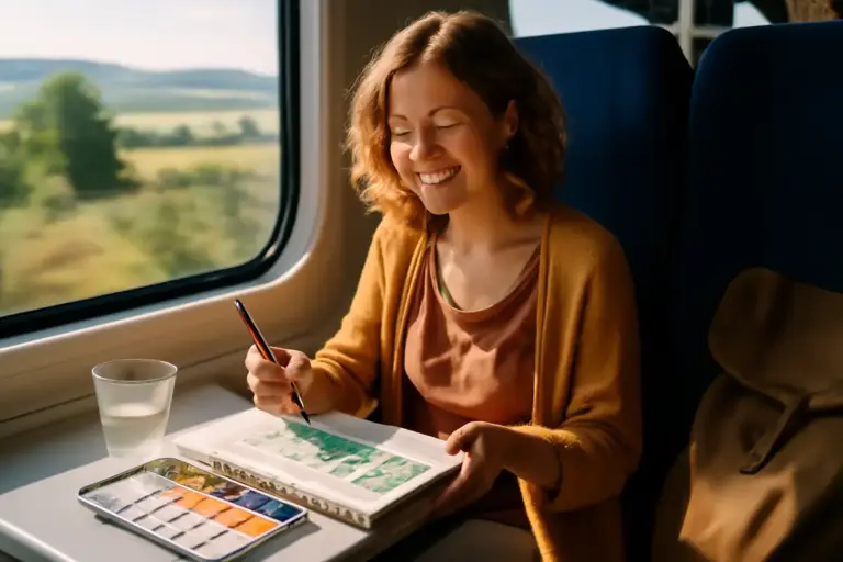 Esperienze di arteterapia in viaggio: la pratica coinvolgente che migliora l’umore subito
